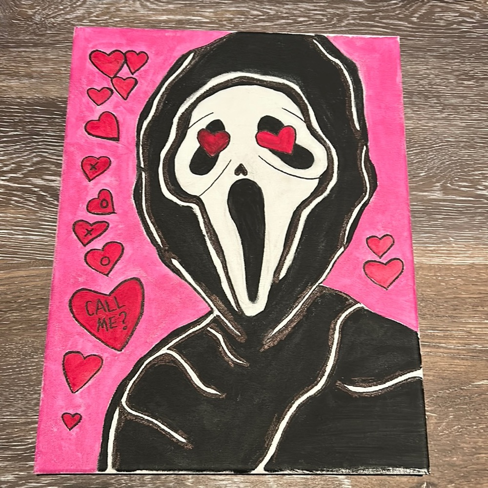 Ghost Face Painting